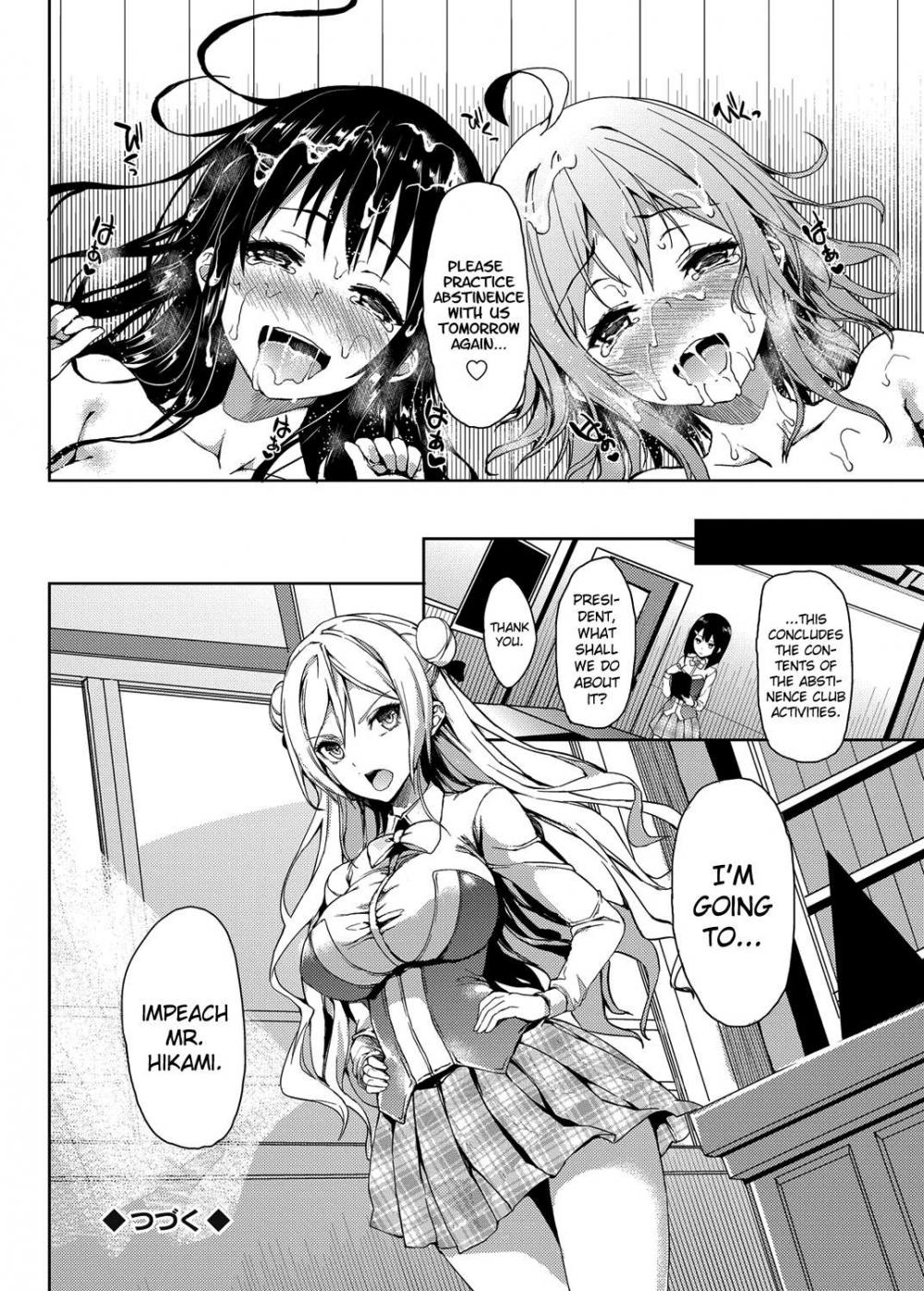 Hentai Manga Comic-Abstinence Club-Chapter 3-20